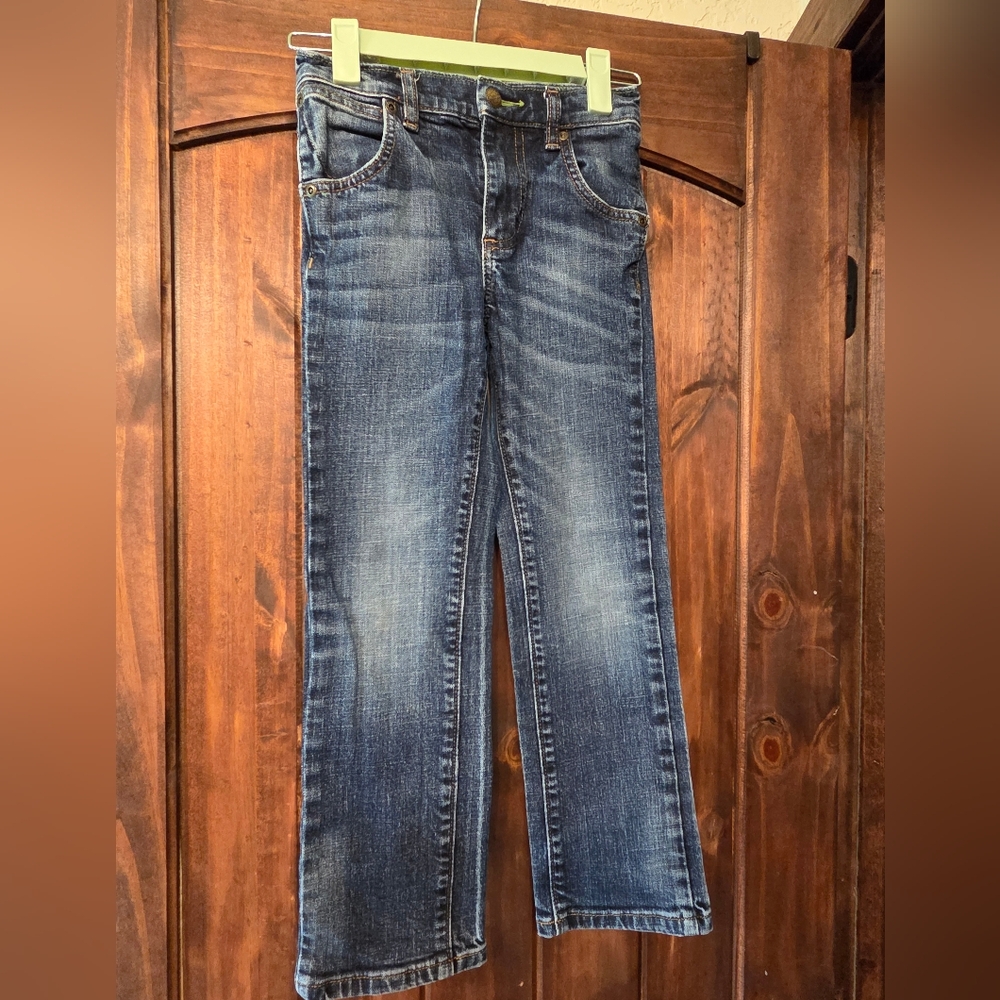 Classic Blue Denim Wrangler Jeans